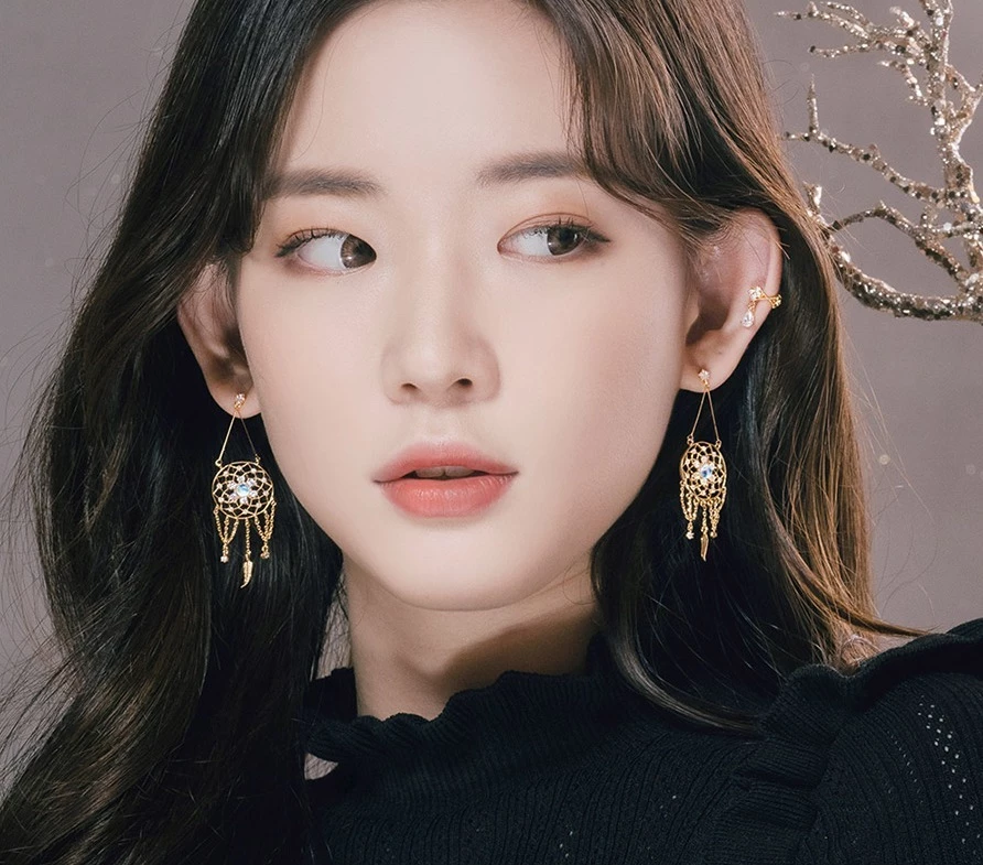 Wing Bling Earrings For Women Gold X One Size 8 Wing Bling Earrings For Women Gold X One Size - Image 6