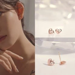 Wing Bling Casual Style Street Style Handmade Party Style Office Style For Women Rose Gold X One Size