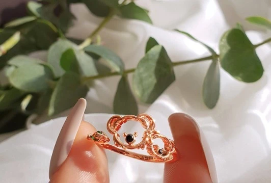 Wing Bling Rings For Women Silver X One Size 6 Wing Bling Rings For Women Silver X One Size - Image 4