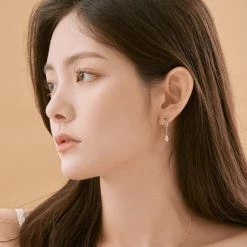 Wing Bling Casual Style Street Style Party Style Elegant Style Earrings For Women Pink Gold X One Size -Wing Bling Online Shop org 6052