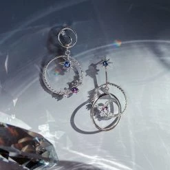 Wing Bling Star Party Style Silver Platinum With Jewels Office Style For Women Pink X One Size -Wing Bling Online Shop org 6171