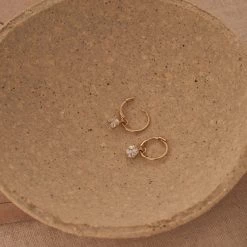 Wing Bling Casual Style Street Style Handmade Party Style Office Style For Women Yellow Gold(round) X One Size -Wing Bling Online Shop org 6241