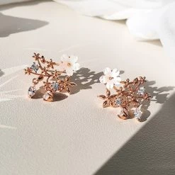 Wing Bling Casual Style Street Style Party Style Elegant Style Earrings For Women Pink (earrings) X One Size -Wing Bling Online Shop org 6261