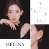 Wing Bling Casual Style Street Style Party Style Elegant Style Earrings For Women Pink X One Size -Wing Bling Online Shop org 6278