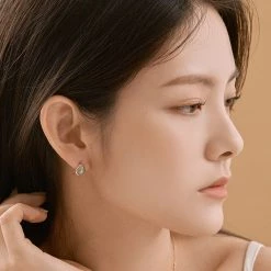 Wing Bling Casual Style Street Style Party Style Elegant Style Earrings For Women Pink Gold X One Size -Wing Bling Online Shop org 6293