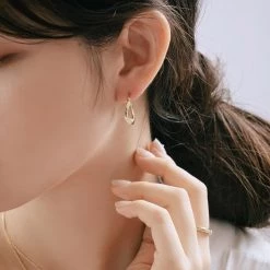 Wing Bling Casual Style Street Style Party Style Elegant Style Earrings For Women Silver X One Size -Wing Bling Online Shop org 6303