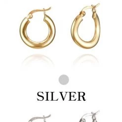 Wing Bling Casual Style Street Style Party Style Elegant Style Earrings For Women Silver X One Size -Wing Bling Online Shop org 6307