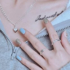 Wing Bling Casual Style Street Style Elegant Style Necklaces & Pendants For Women Silver925 X One Size -Wing Bling Online Shop org 6359
