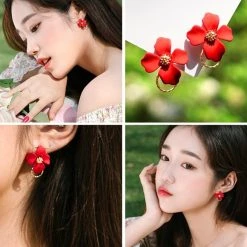 Wing Bling Casual Style Street Style Elegant Style Earrings For Women Ivory X One Size -Wing Bling Online Shop org 637