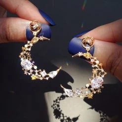 Wing Bling Casual Style Street Style Elegant Style Earrings For Women Silver X One Size -Wing Bling Online Shop org 649