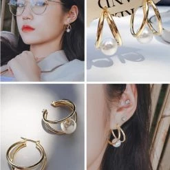 Wing Bling Earrings For Women No Color Specification X Piercing