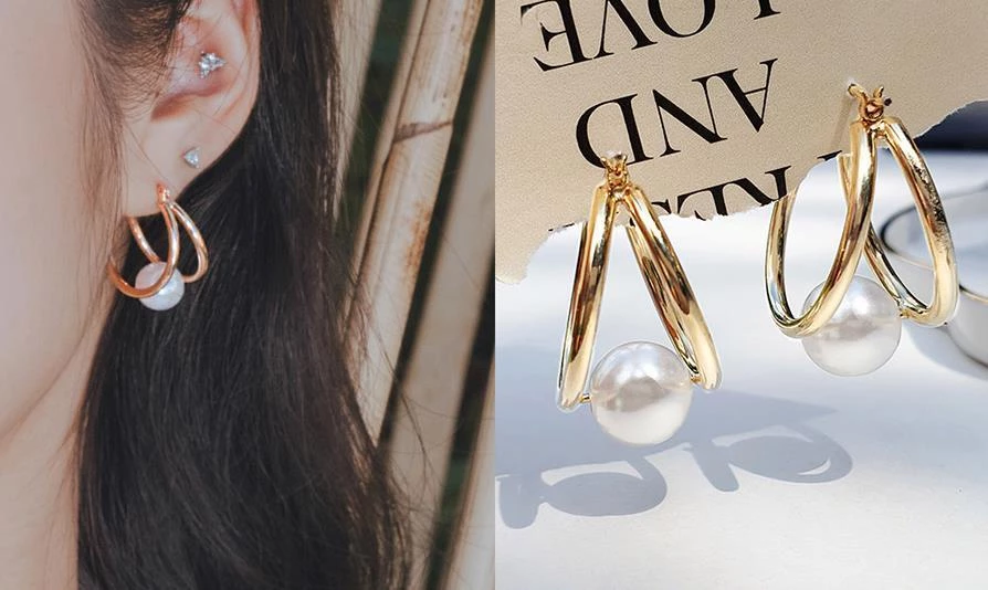 Wing Bling Earrings For Women No Color Specification X Piercing 7 Wing Bling Earrings For Women No Color Specification X Piercing - Image 5