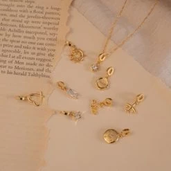 Wing Bling Necklaces & Pendants For Women Gold X 6-b