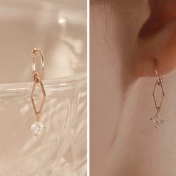 Wing Bling Earrings For Women Lime X One Size