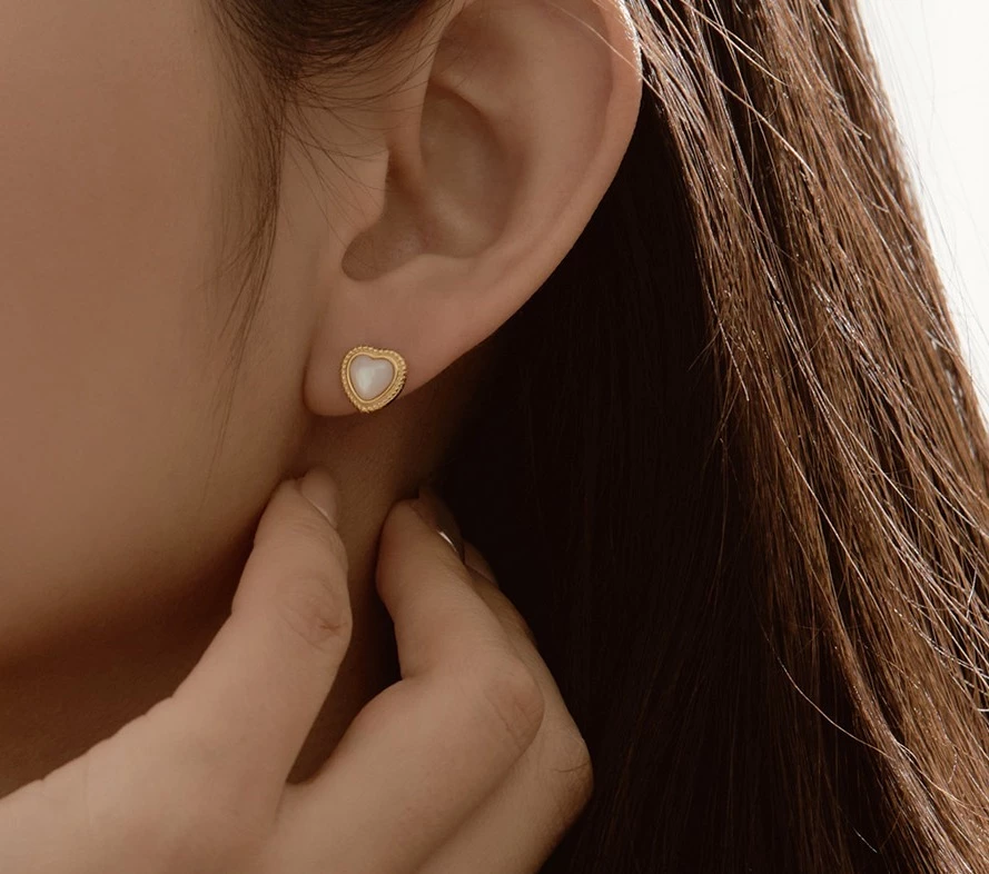 Wing Bling Earrings For Women Heart X One Size 4 Wing Bling Earrings For Women Heart X One Size - Image 2