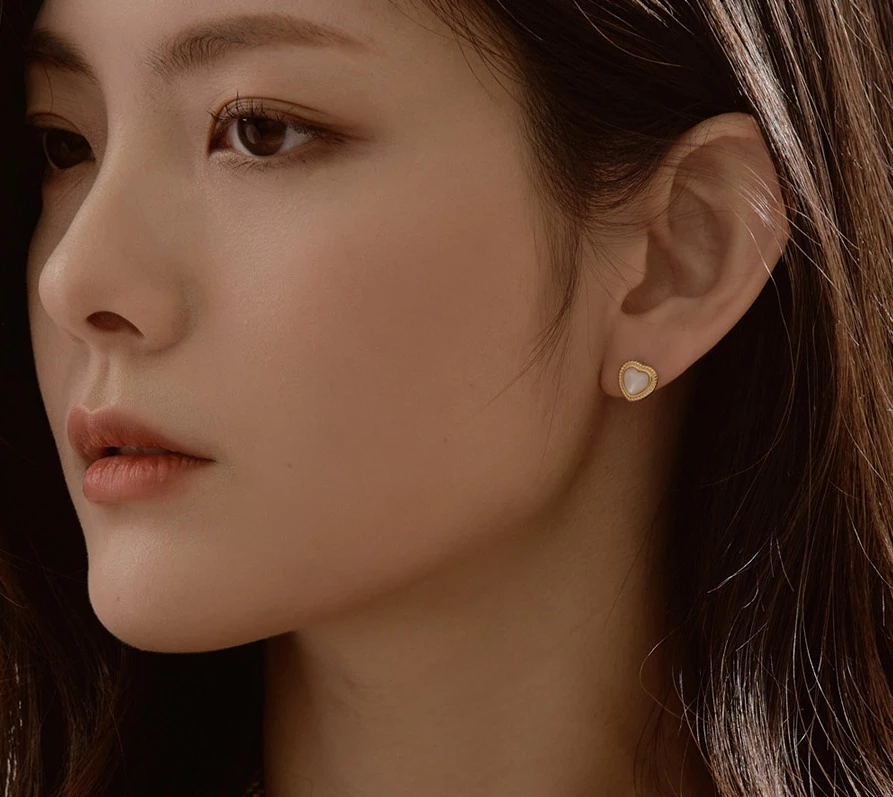 Wing Bling Earrings For Women Heart X One Size 6 Wing Bling Earrings For Women Heart X One Size - Image 4