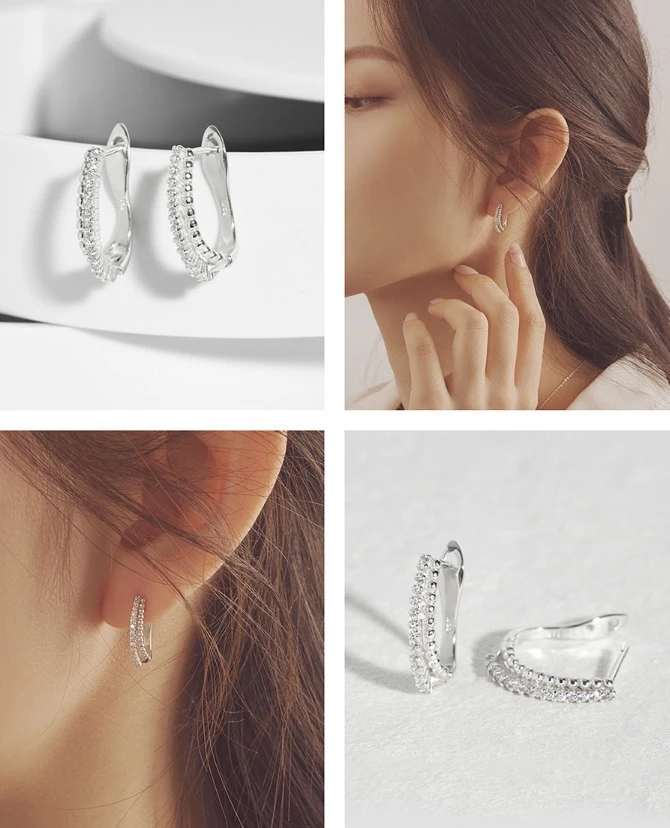 Wing Bling Earrings For Women No Color Specification X One Size 3 Wing Bling Earrings For Women No Color Specification X One Size