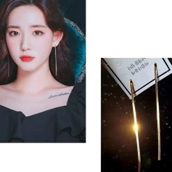 Wing Bling Earrings For Women Gold X Earring -Wing Bling Online Shop org 6996