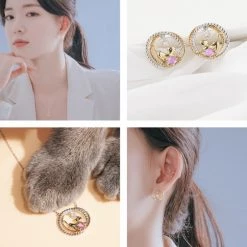 Wing Bling Earrings For Women No Color Specification X One Size