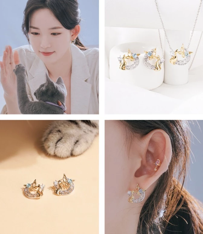 Wing Bling Earrings For Women No Color Specification X One Size 3 Wing Bling Earrings For Women No Color Specification X One Size