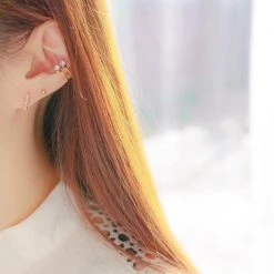 Wing Bling Earrings For Women Gold X One Size 11 Wing Bling Earrings For Women Gold X One Size -Wing Bling Online Shop org 7017