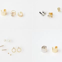 Wing Bling Earrings For Women Gold X One Size 13 Wing Bling Earrings For Women Gold X One Size -Wing Bling Online Shop org 7019