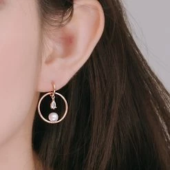 Wing Bling Earrings For Women Pink X Piercing -Wing Bling Online Shop org 7025