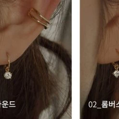 Wing Bling 14K Gold Earrings For Women 2 Lombus X One Size -Wing Bling Online Shop org 7081