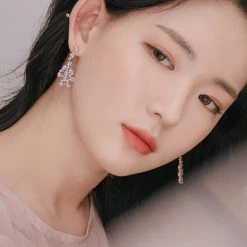 Wing Bling Casual Style Street Style Party Style Elegant Style Earrings For Women Silver (earrings) X One Size -Wing Bling Online Shop org 7101