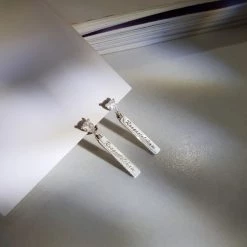 Wing Bling Casual Style Street Style Elegant Style Earrings For Women Silver X One Size -Wing Bling Online Shop org 7220