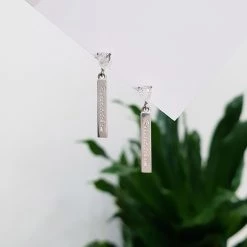 Wing Bling Casual Style Street Style Elegant Style Earrings For Women Silver X One Size -Wing Bling Online Shop org 7224