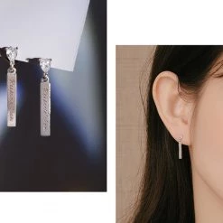 Wing Bling Casual Style Street Style Elegant Style Earrings For Women Silver X One Size -Wing Bling Online Shop org 7227