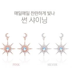 Wing Bling Casual Style Street Style Elegant Style Earrings For Women Silver X One Size -Wing Bling Online Shop org 7233
