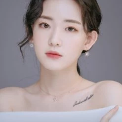 Wing Bling Casual Style Street Style Elegant Style Earrings For Women Silver X One Size -Wing Bling Online Shop org 7238