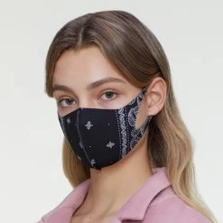 Wing Bling Casual Style Street Style Party Style Office Style For Women Black Strap+paisley Red X One Size -Wing Bling Online Shop org 7252