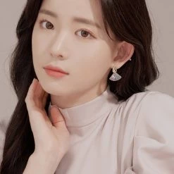 Wing Bling Casual Style Street Style Party Style Elegant Style Earrings For Women Gold (earrings) X One Size -Wing Bling Online Shop org 7352