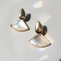 Wing Bling Casual Style Street Style Party Style Elegant Style Earrings For Women Gold (earrings) X One Size -Wing Bling Online Shop org 7354