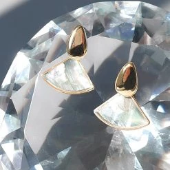 Wing Bling Casual Style Street Style Party Style Elegant Style Earrings For Women Gold (earrings) X One Size -Wing Bling Online Shop org 7357