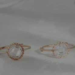 Wing Bling Casual Style Office Style 14K Gold Elegant Style Earrings For Women Rose Gold (stock Check Required) X One Size -Wing Bling Online Shop org 7368