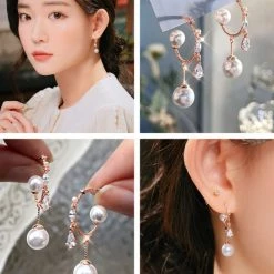 Wing Bling Earrings For Women Pink X Earring