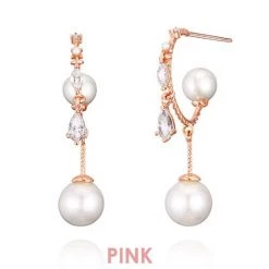 Wing Bling Earrings For Women Pink X Earring -Wing Bling Online Shop org 7413