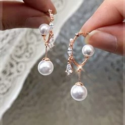 Wing Bling Earrings For Women Pink X Earring -Wing Bling Online Shop org 7415