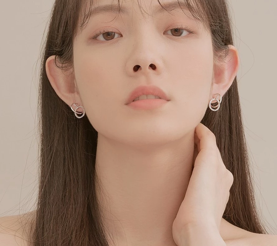 Wing Bling Earrings For Women Gold X One Size 5 Wing Bling Earrings For Women Gold X One Size - Image 3