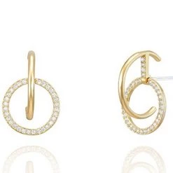 Wing Bling Earrings For Women Gold X One Size 11 Wing Bling Earrings For Women Gold X One Size -Wing Bling Online Shop org 7463