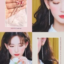 Wing Bling Earrings For Women Gold X Piercing