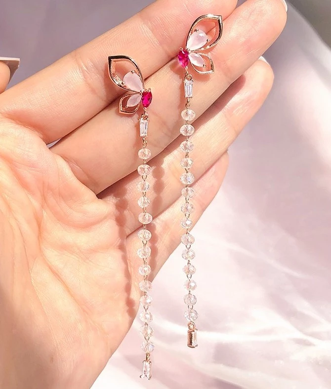 Wing Bling Earrings For Women Gold X Piercing 9 Wing Bling Earrings For Women Gold X Piercing - Image 7