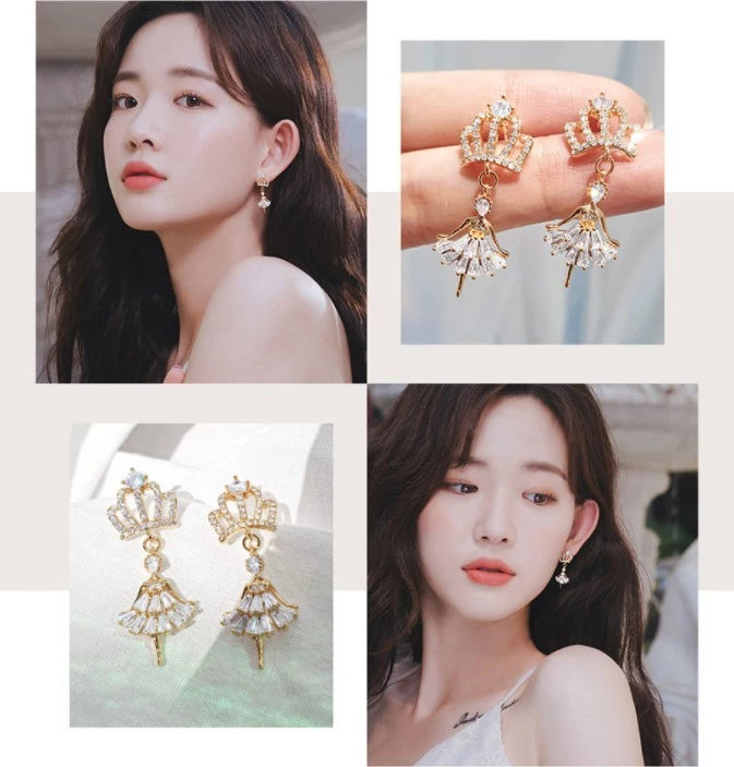Wing Bling Earrings For Women No Color Specification X Earring 3 Wing Bling Earrings For Women No Color Specification X Earring