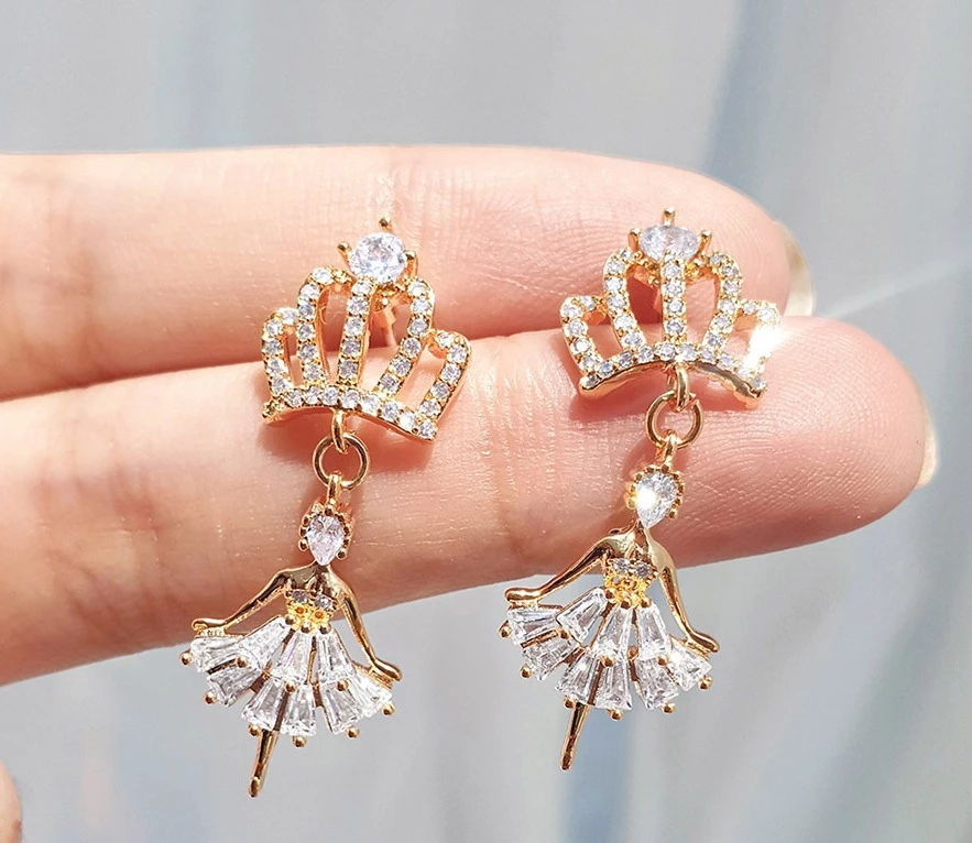 Wing Bling Earrings For Women No Color Specification X Earring 6 Wing Bling Earrings For Women No Color Specification X Earring - Image 4