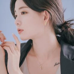 Wing Bling Earrings For Women Pink X Earrings -Wing Bling Online Shop org 7558