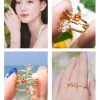 Wing Bling Rings For Women Pearl X One Size